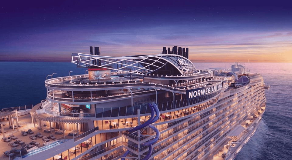 Ilustrasi salah satu kapal pesiar Norwegian Cruise Line