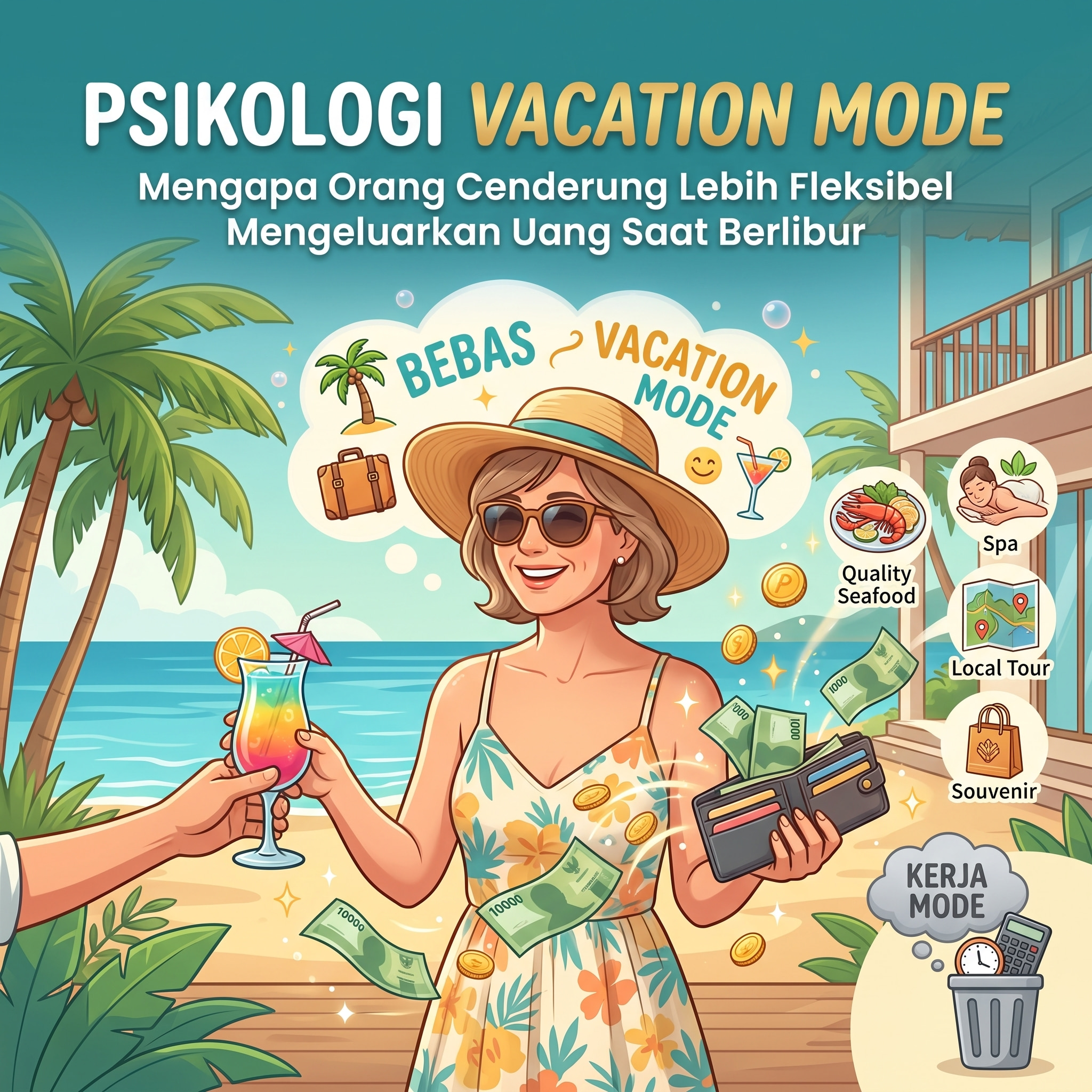 Psikologi Vacation Mode Mengapa Lebih Fleksibel Keluar Uang